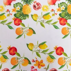 Tekstil voksdug - 140 cm bred - På metermål - Citrus Fruits - Voksdug med akrylbelægning