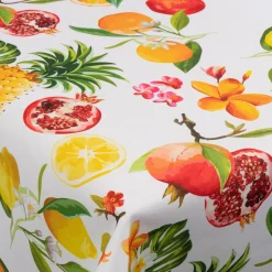 Tekstil voksdug - 140 cm bred - På metermål - Citrus Fruits - Voksdug med akrylbelægning