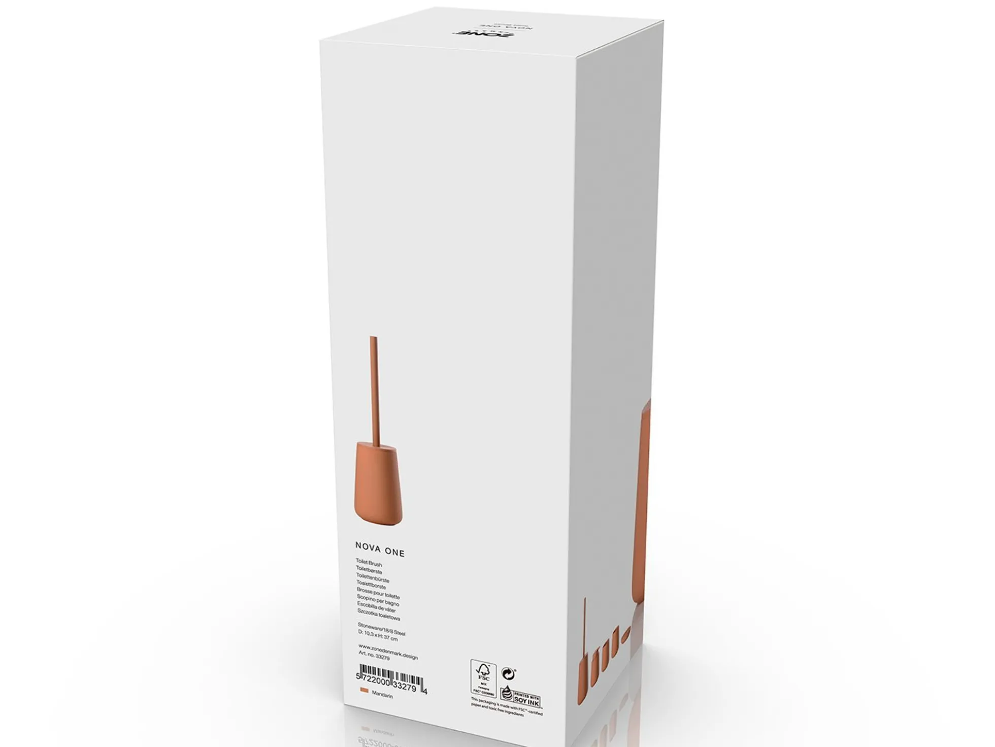 Toiletbørste - Zone Denmark - Nova One Mandarine