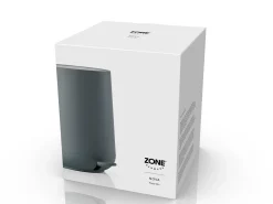Toiletspand - 3L - Zone Denmark - Nova One Grey pedalspand