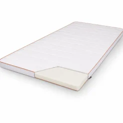 Topmadras ekstra længde - 180x210 cm 5 cm høj - NASA Memoryskum - Ergonomisk topmadras - Borg Living