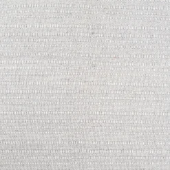 Tæppe 130x180 cm - Bomuld - Lysegrå tyk vævet plaid