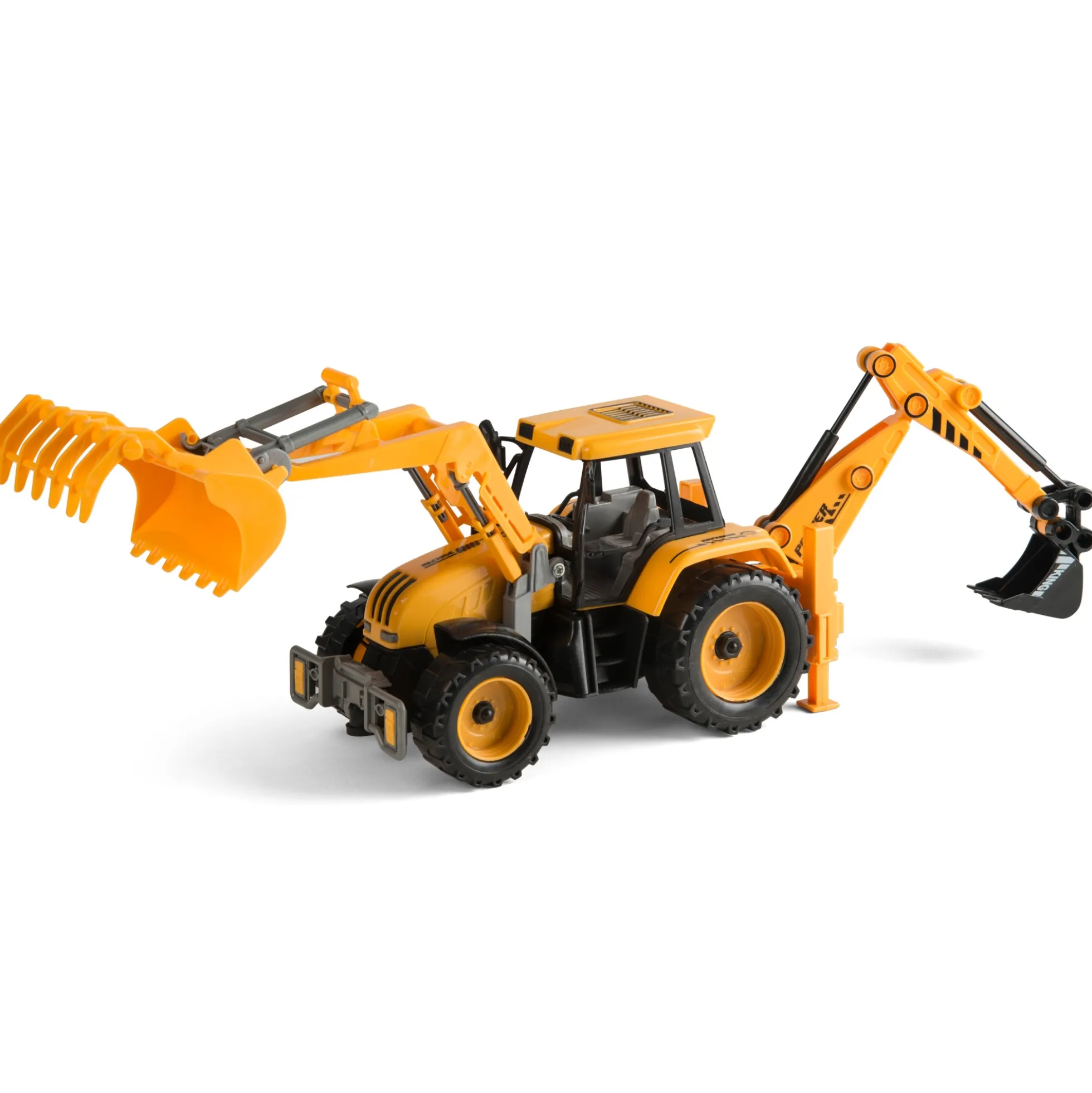 Traktor med frontgrab og rendegraver - 32 cm