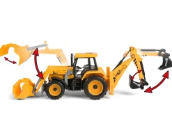 Traktor med frontgrab og rendegraver - 32 cm