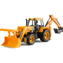 Traktor med frontgrab og rendegraver - 32 cm