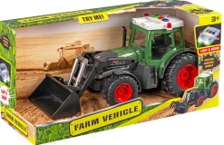 Traktor med grab 27 cm - Lys og lyd