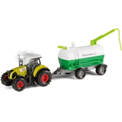 Traktor med gyldevogn 35x10 cm - Grøn