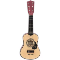Træguitar til børn med 6 strenge - 55 cm - Musiklegetøj til børn