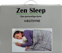 Tyngdedyne - 4,4 kg vægtdyne med glasperler - 140x220 cm - Zen Sleep dyner