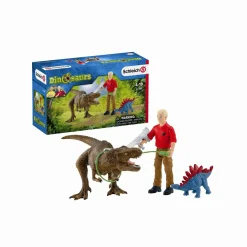 Tyrannosaurus Rex attack - Schleich