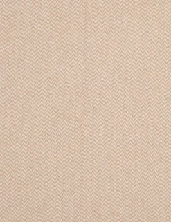Uldplaid med finkæmmet uld - 130x200 cm - Blødt uldtæppe med sandfarvet zigzag mønster - By Borg plaid