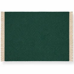 Uldplaid - 100% Uld - 130x200 cm - Oslo Evergreen grøn