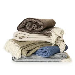 Uldplaid - 140x200 cm - Cashmere og merinould - Lucas Taupe