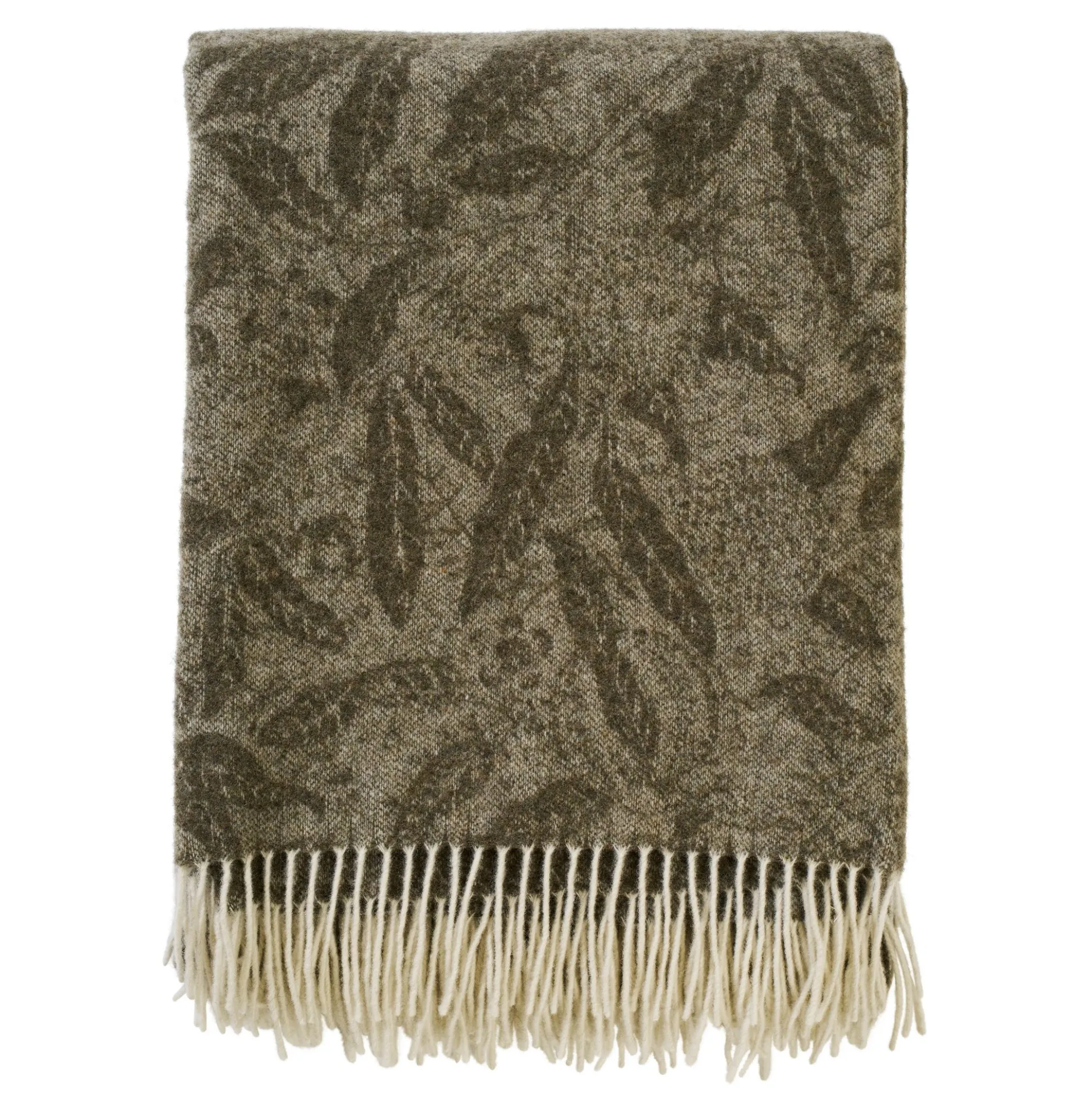Uldplaid - 140x200 cm - Cashmere og merinould - Fruit Sage