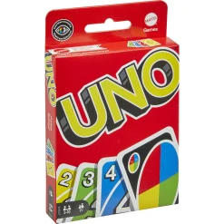 UNO kortspil - Klassisk familiespil med farver og tal