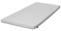U-Split Topmadras - 180x200 cm 5 cm høj - NASA Memory Skum - Borg Living - Ergonomisk topmadras