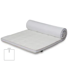 U-Split Topmadras - 180x200 cm 5 cm høj - NASA Memory Skum - Borg Living - Ergonomisk topmadras