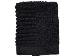 Vaskeklud - 100% bomuld - 30x30 cm - Zone Denmark Classic - Black