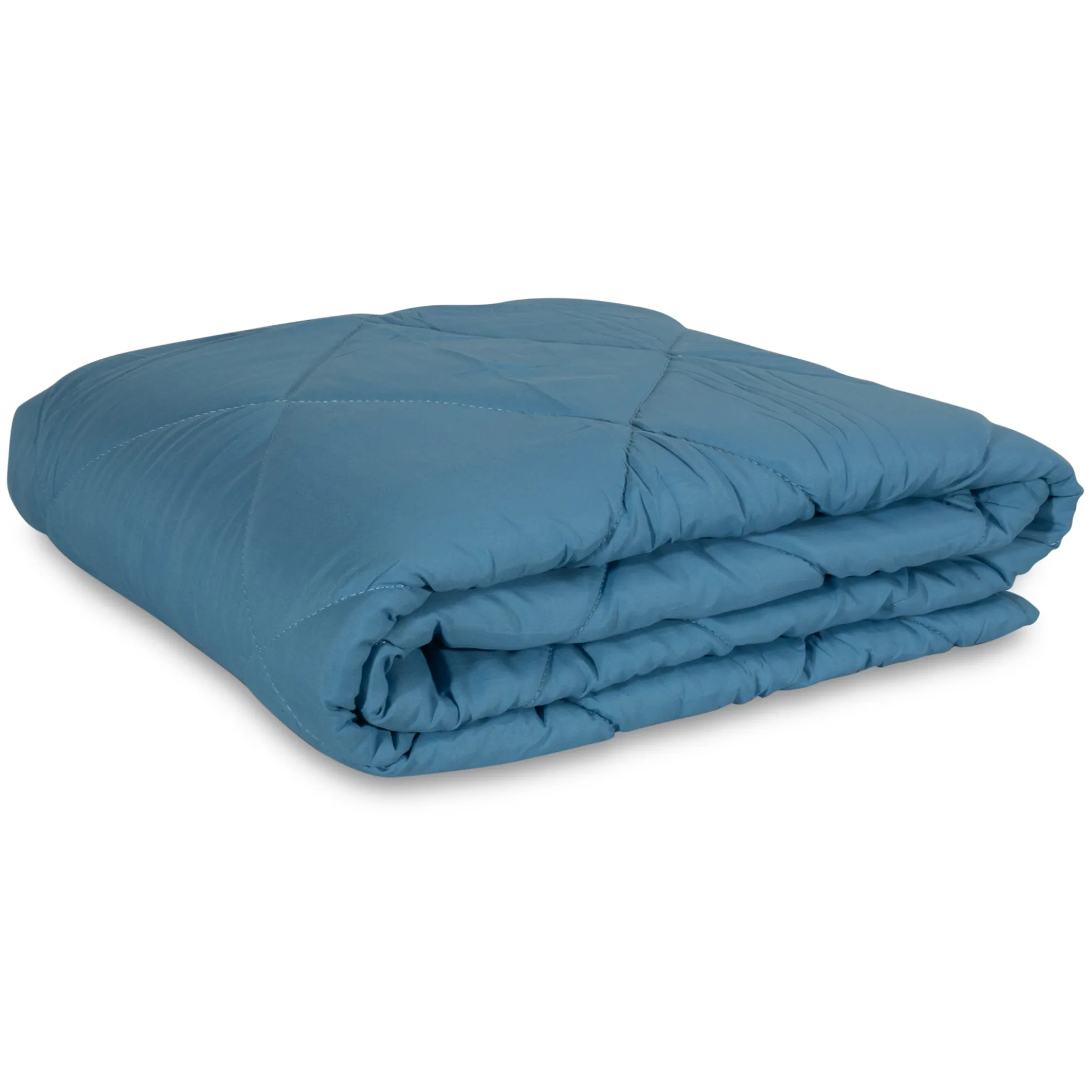 Vattæppe - Støvet blå - Sval fiberdyne - 140x200 cm - Zen Sleep sommerdyne