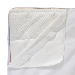 Vådliggerlagen - 70x160 cm - Hvid - vådligger lagen til juniorseng - Borg Living