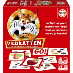 Vildkatten GO rejsespil - 70 kort
