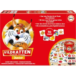 Vildkatten Junior 70 brætspil - Brætspil for de mindste