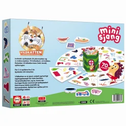 Vildkatten Minisjang Børste brætspil - Børnespil