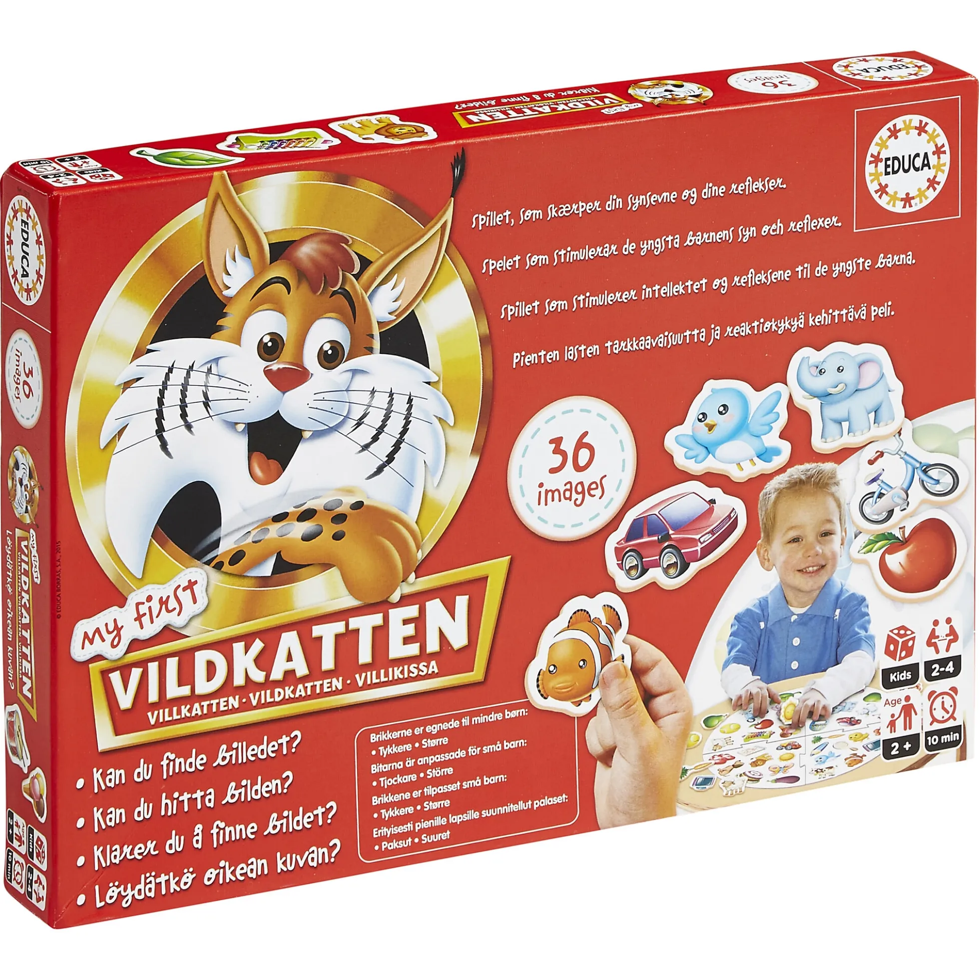 Vildkatten My First brætspil - 36 billeder