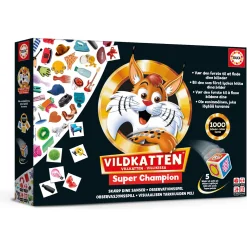 Vildkatten Super Champion 1000 - Børnebrætspil