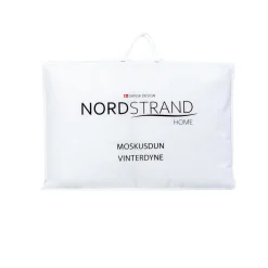Vinterdyne med 100% fine moskusdun - 150x210 cm - Allergivenlig dundyne - Nordstrand Home varm dyne