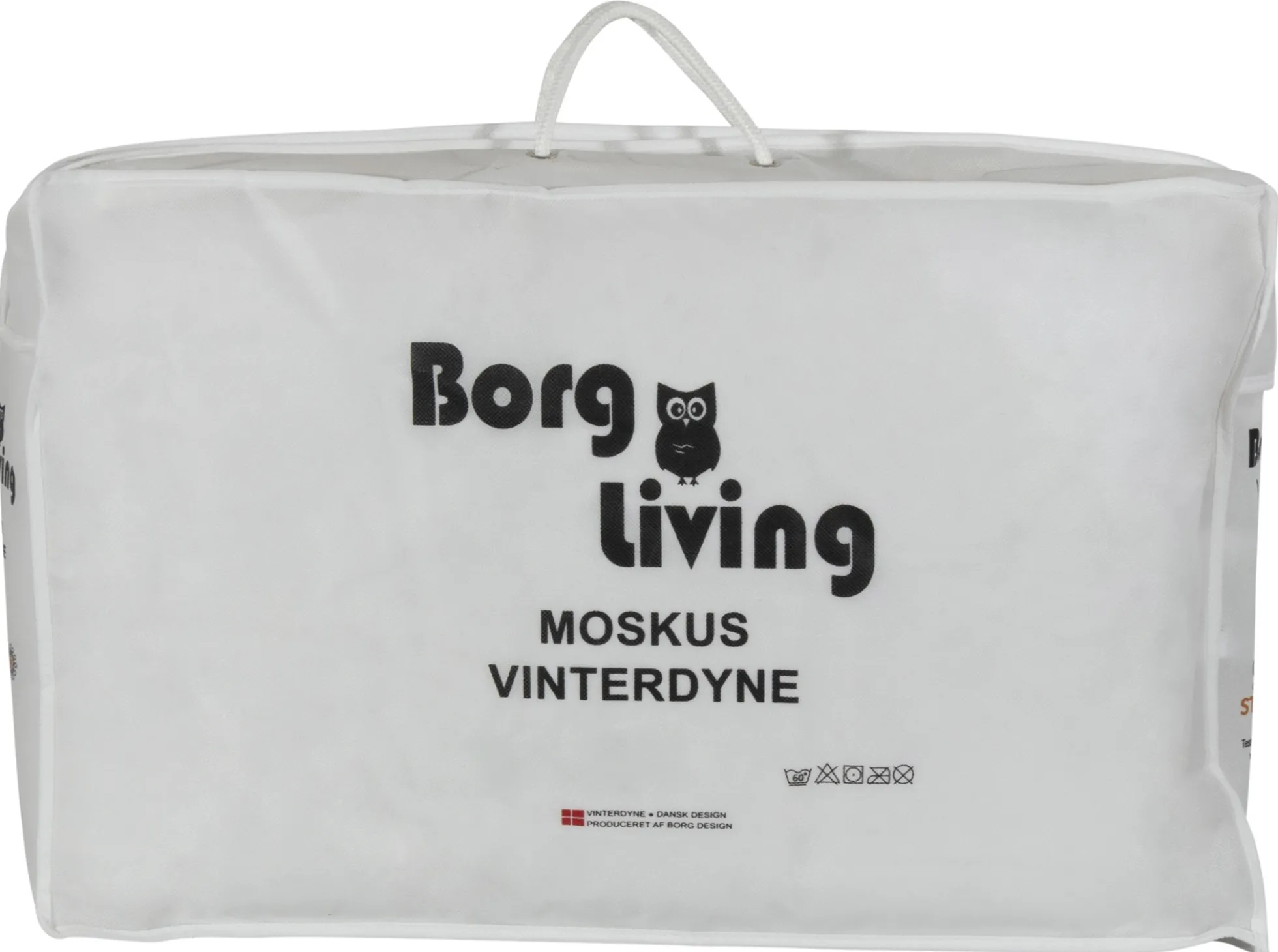 Vinterdyne 100% moskusdun - Fyldig og varm - 150x210 cm - Borg Living
