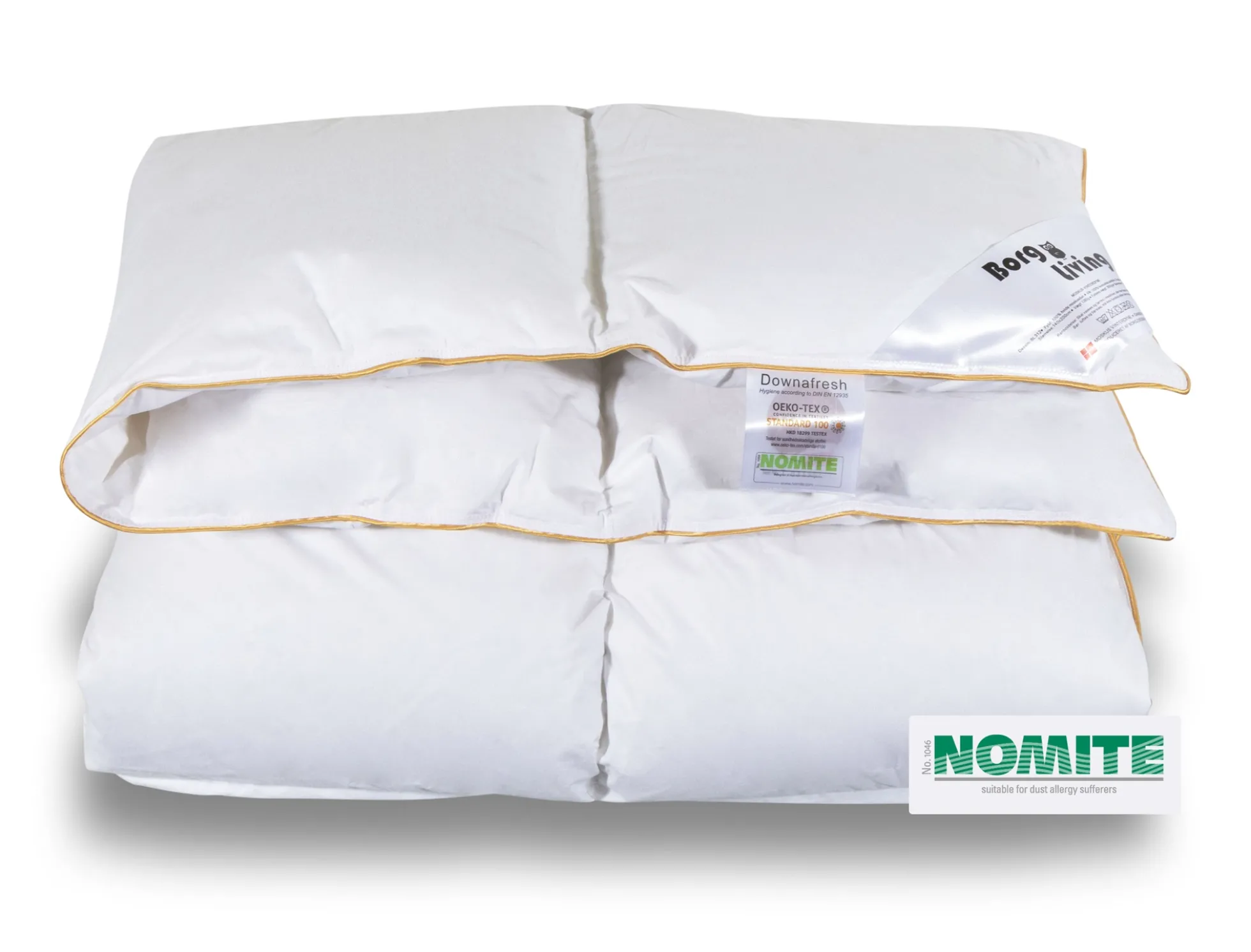 Vinterdyne 100% moskusdun - Fyldig og varm - 140x200 cm - Borg Living