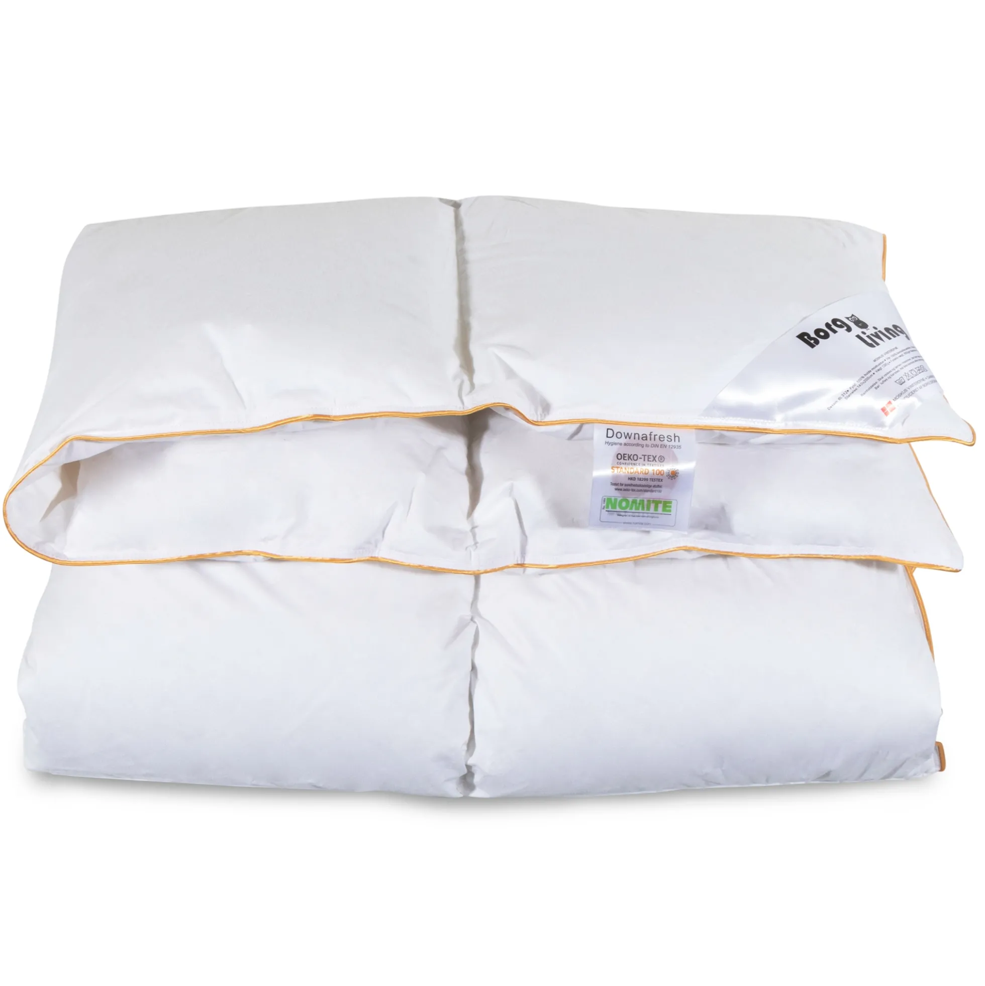 Vinterdyne 100% moskusdun - Fyldig og varm - 200x220 cm - Borg Living