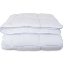 Vinter fiberdyne - Allergivenlig 2 lags termodyne - 150x210 cm - Fugt absorberende vinterdyne med hulfibre