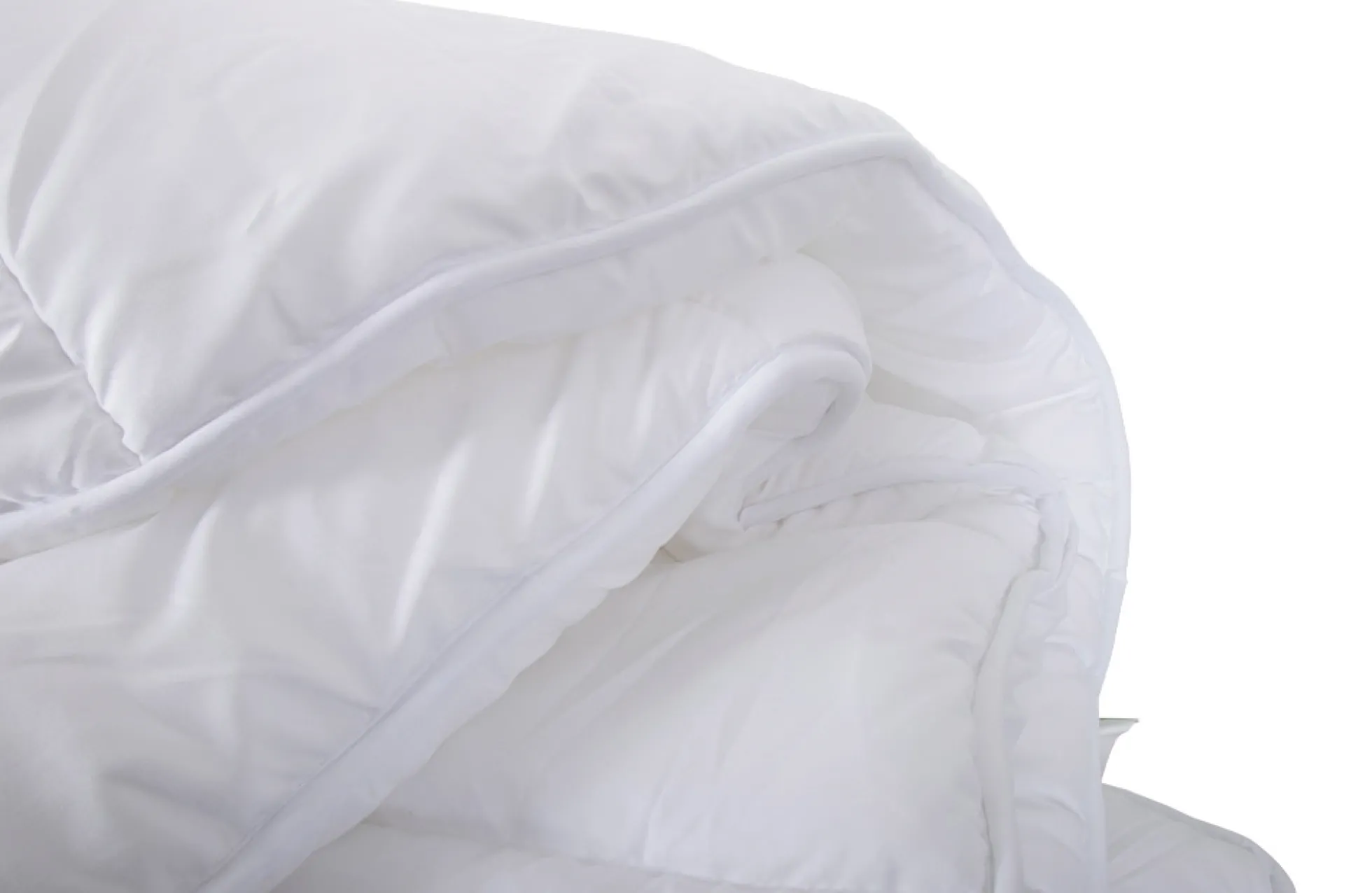 Vinter fiberdyne - Allergivenlig 2 lags termodyne - 150x210 cm - Fugt absorberende vinterdyne med hulfibre