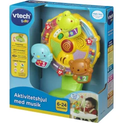 VTech Baby aktivitetshjul med musik og dansk tale
