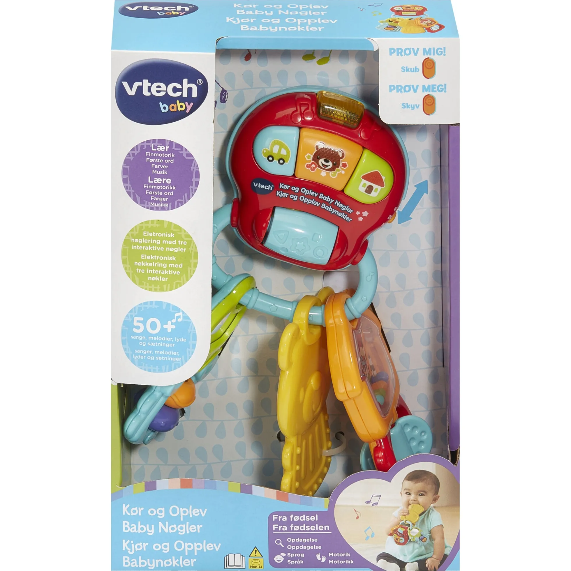 VTech Drive & Discover Baby Keys aktivitetsnøgler