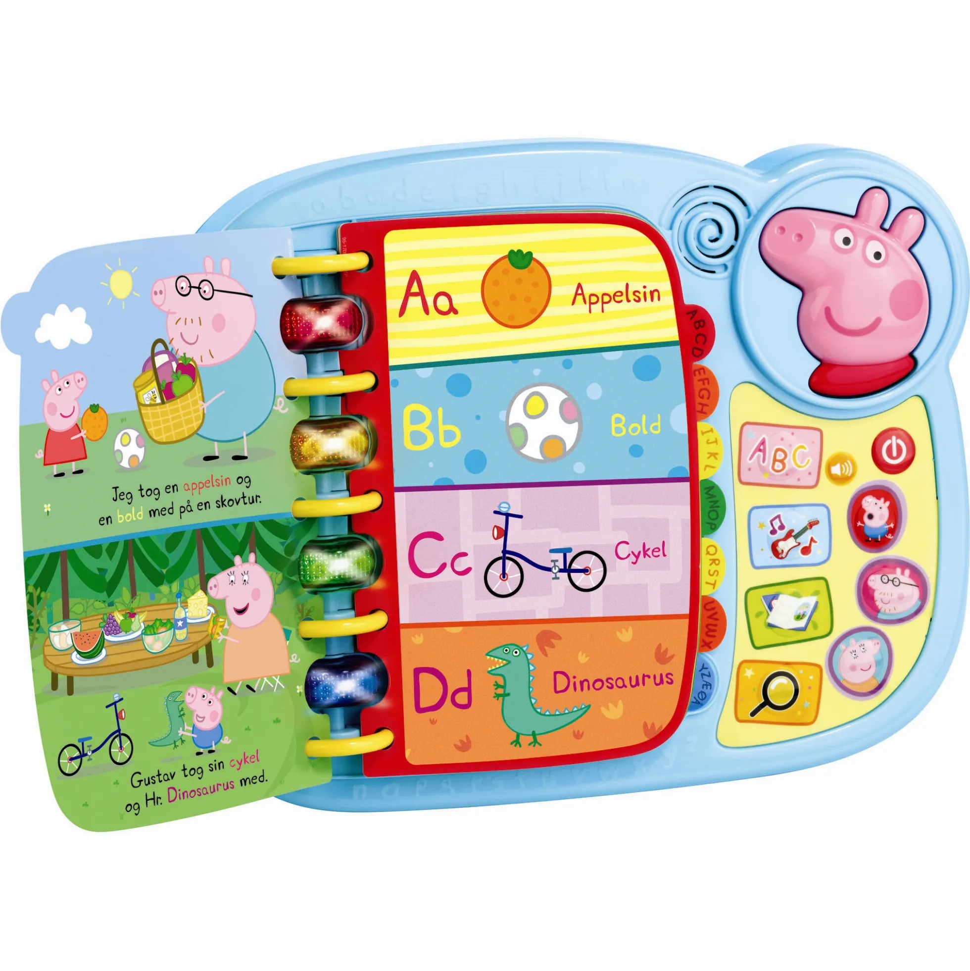 VTech Gurli Gris interaktiv læringsbog med lyd og lys - fra 2 år