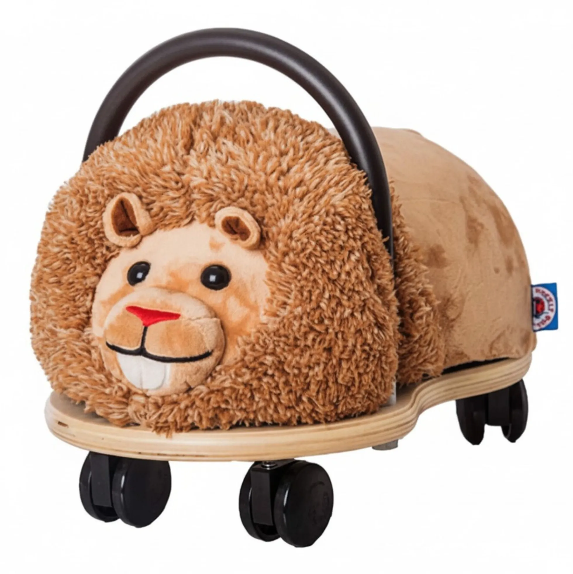 Wheely Bug Plush løve - Lille - Gåvogn med 360° hjul
